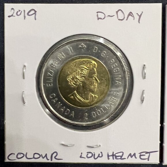 Set of 4 D-Day 75th Anniversary 2019 Commemorative Toonies! - Picture 9 of 16